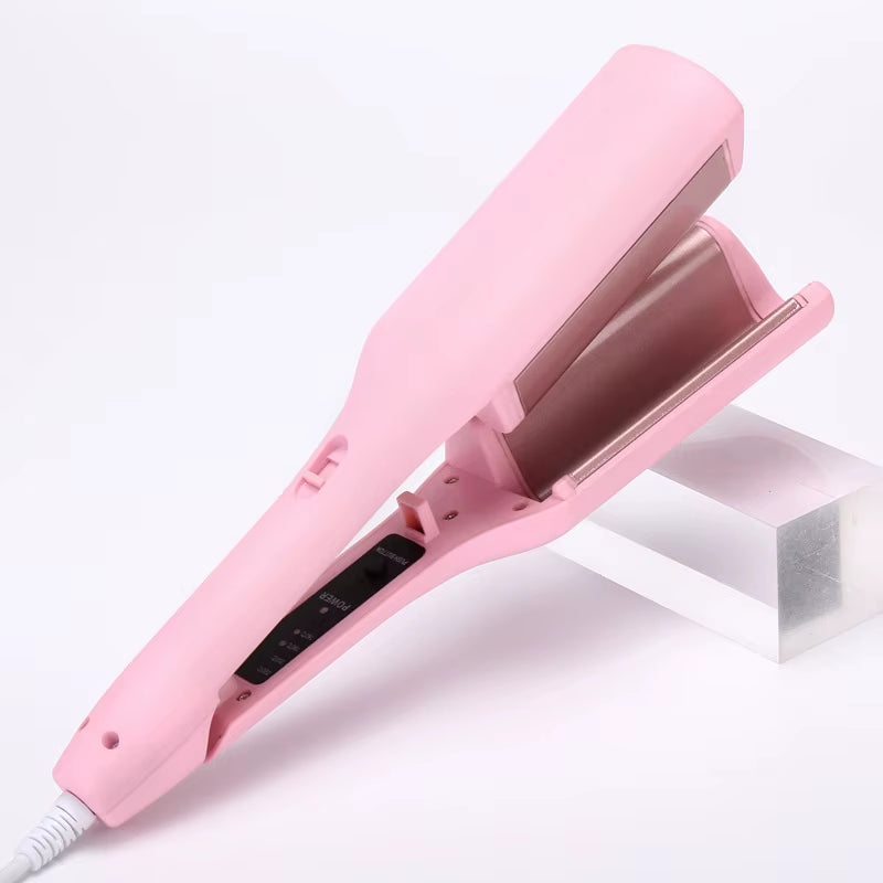 32Mm French Egg Roll Curling Iron Wavy Wool Curling Splint Negative Ion Water Ripple Large Curl